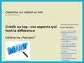 Creditop : trouver le meilleur taux de crédit immobilier