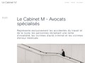 Le Cabinet M : avocats spécialisés