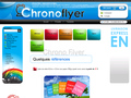 Chrono flyer, imprimerie en ligne