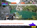 Aux Vallons : camping à Bauduen