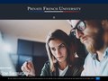 Private French University : formations en alternance et e-learning