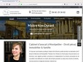 Maître Kim Durant : avocat en droit pénal à Montpellier