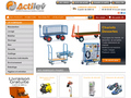 Actilev : outils d’usine, manutention, levage, mobilier, stockage, atex, sécurité, EPI, envirronnemenent, emballage, hygiène et entretien