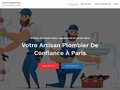 Artisan plombier à Paris