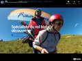 Parapente dans le Puy de Dome