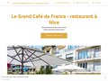 Le Grand Café de France : restaurant à Nice