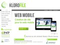 Klorofile : création de site internet