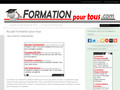 Formation Pour Tous : formation pour s'orienter vers un second job ou augmenter vos connaissances